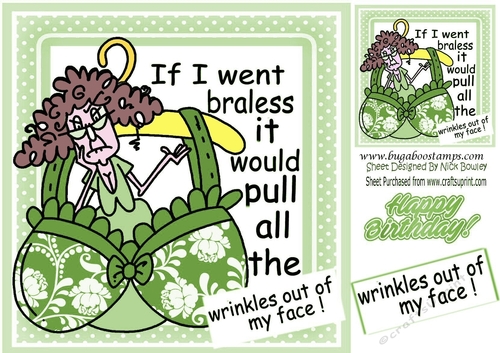 Stella has a fancy green bra to show off, but has concerns 8x8