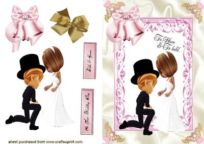 To Have & to Hold, Cute Wedding Couple