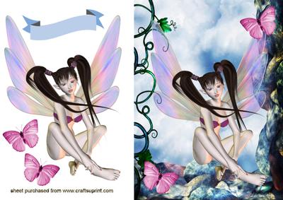 Sitting Pretty! Gorgeous Little Faerie