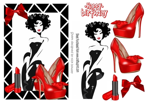 A Girl with Everything! (red) A5