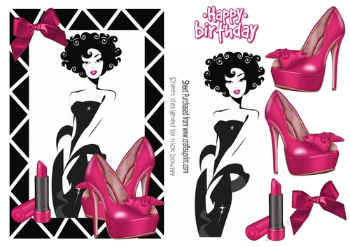 A Girl with Everything! (pink) A5