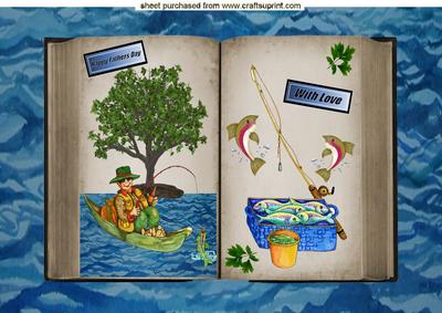 Gone Fishin! A4 Topper