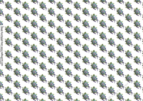 Lilac ornate floral emb  Backing paper