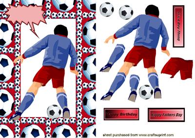 Red Footballer