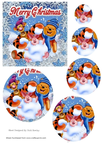 Snow much fun! in the snow with bear and friends pyramids