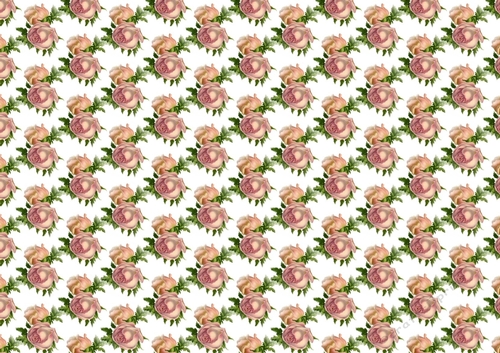 Pretty vintage pink roses backing paper