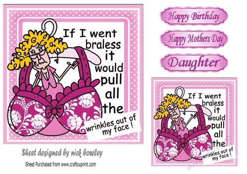 Stella with pink floral bra 5x5