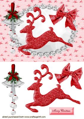 Christmas Red Reindeer