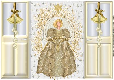 Gold Angel Gatefold