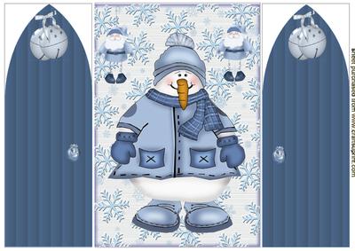 Happy Snowman, Gatefold