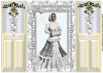 Dressed in White, Gatefold
