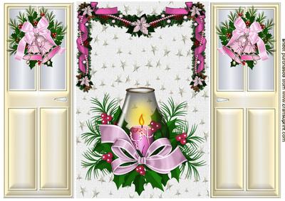 Candles & Pink Bows, Gatefold
