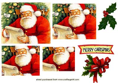 Santa with His List! Pyramids