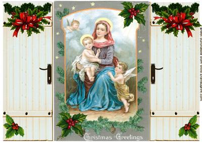 Mary & Baby Jesus, Gatefold