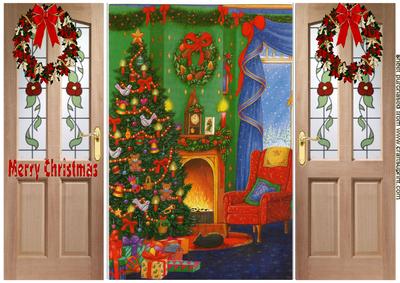 In the Home at Christmas, Gatefold
