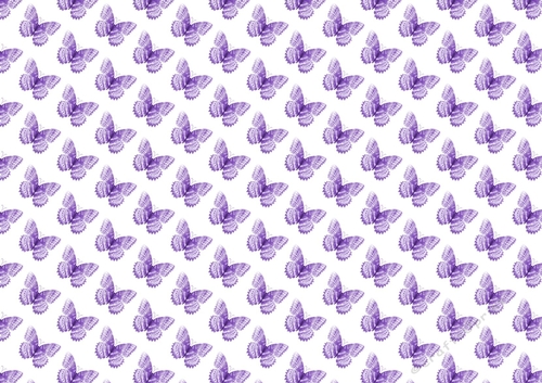 pretty purple butterflies (small white background) backing paper