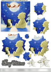 Cute Polar Bear & Penguin Star Pyramid