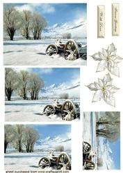 Christmas Snow Scene, Pyramids