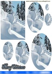 Snow Mountain, Oval Pyramids