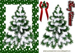 Lovely Snowy Christmas Tree