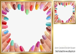 Spoilt for choice with colours PARTY TIME! 8x8 insert