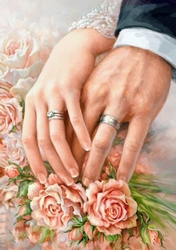 Beautiful Wedding hands A4