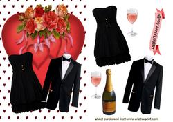 Hearts & Roses for a Anniversary