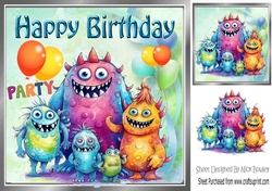 Monster Party 8x8 (Two)