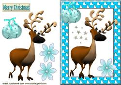 Cute Reindeer with Bells