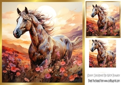 Freedom Beautiful Horse (Three)