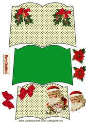 Lovely Santa Book Sheets