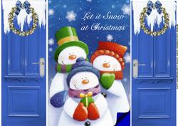 3 Happy Snowmen, Gatefold