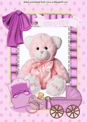 It's a Girl, A4 Topper