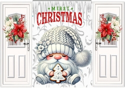 Cheeky Silver Gnome With Icicles Gatefold (TWO)