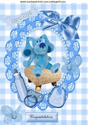 Baby Blue,a4 Topper