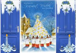 Noel! Noel! Christmas Carol Singers Gatefold