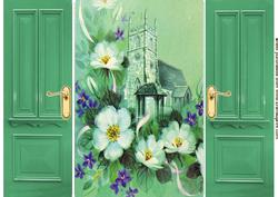 Pretty Floral and Church, Gatefold