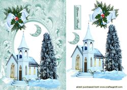 Pretty Scenery of a Church