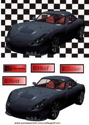 Black Sports Car