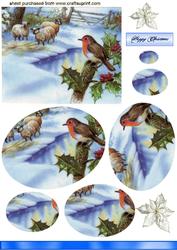 Little Robin in a Field, Oval Pyramids