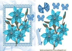 Pretty Turquoise Flowers