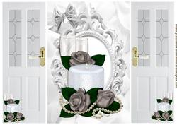 Pretty Candle and Roses, Gatefold