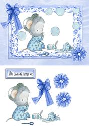 Cute Little Mouse, with Elephant