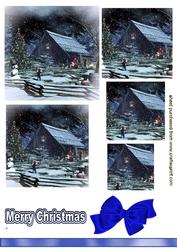Pretty Snow Scene, Pyramids
