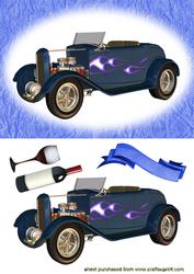 Vintage Car & Champagne
