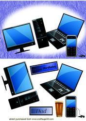 Tv, Laptop, & Mobile Phone