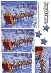 Santa in His Sleigh, Pyramids