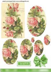 Pink Roses, Especially for U, Oval Pyramids