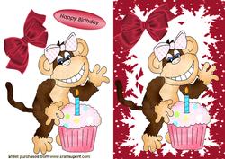 Little Cupcake Monkey