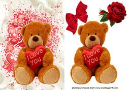 Big "i Love You " Bear